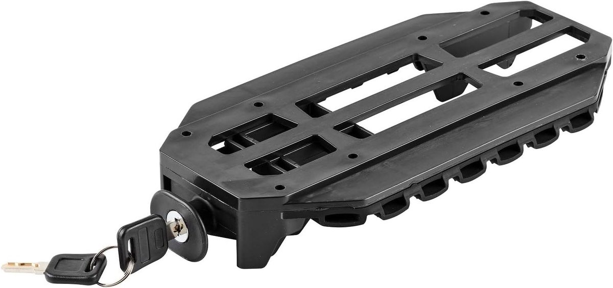 Adapter Plate - Pannier Rack Mount - Fietsaccessoires Bevestigen - Innovatieve Constructie - 26 x 13.5 cm - Zwart