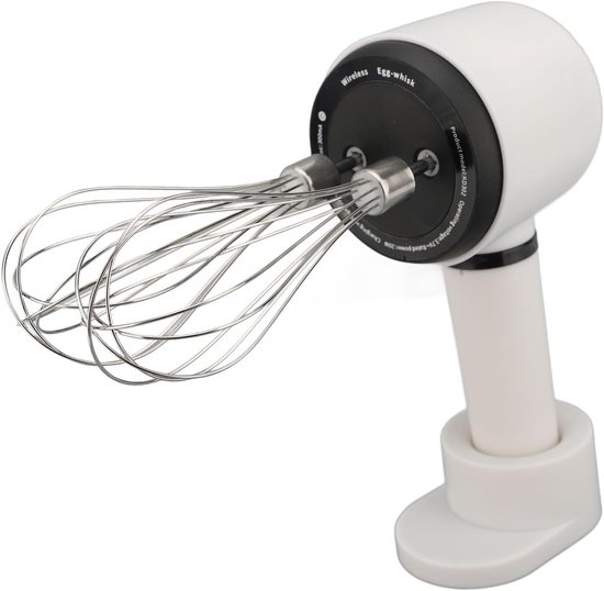 Draadloze Handmixer - Keukenmixer Elektrische Mixer - Bakken en Koken - Ergonomisch Ontwerp - 20D x 10B x 9H cm — afbeelding 5