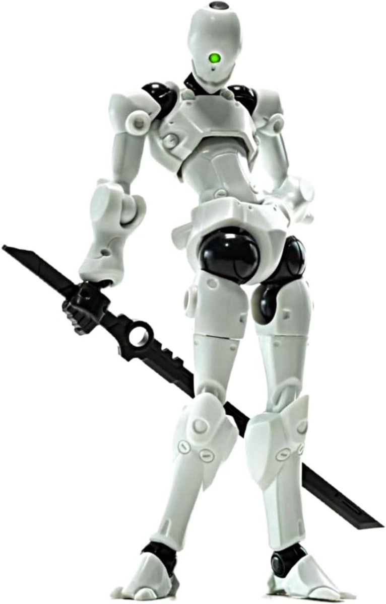 Modelbouwset Xenostrike Wit - 2 stuks - 97mm hoog - 42 articulatiepunten - Bouw in 3 minuten - ShopVlot