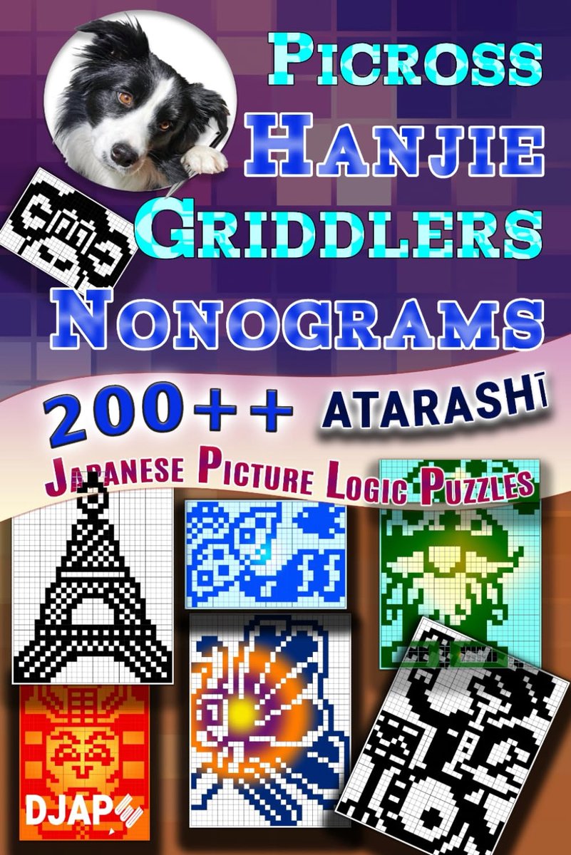 Picross Hanjie Griddlers Nonograms - 200++ Puzzels - Zwart-wit Japans ontwerp - Geschikt voor volwassenen - ShopVlot