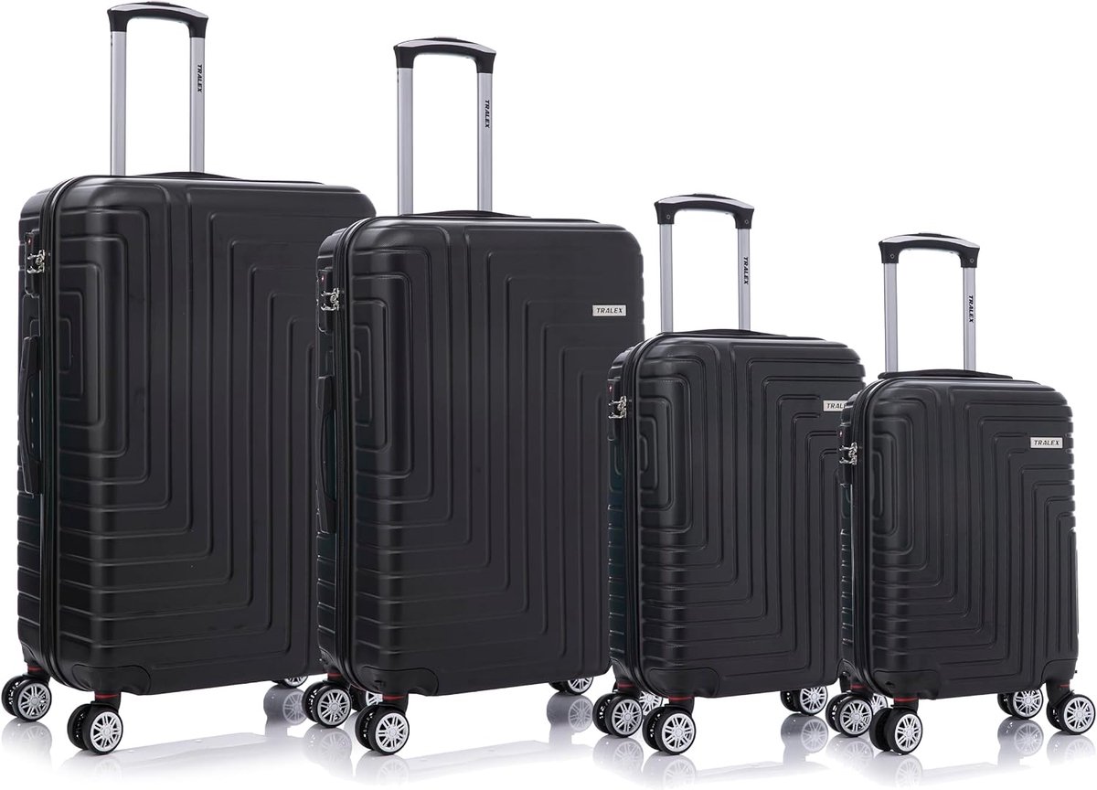 Koffer set 4-delig - ABS kunststof - TSA slot - veilig en praktisch reizen - ShopVlot