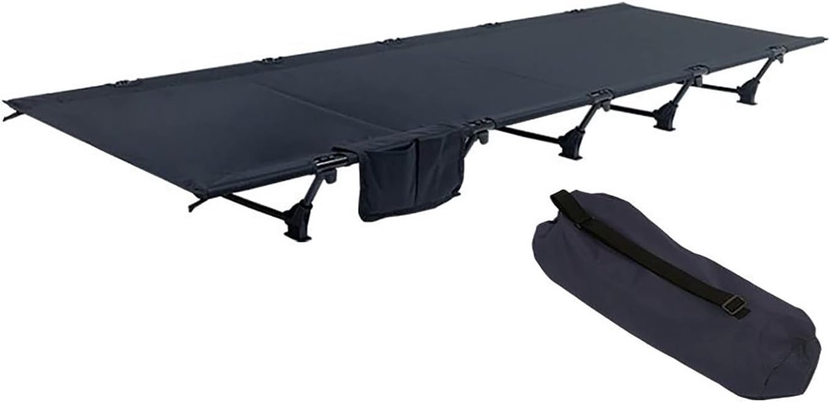 Veldbed opvouwbaar 150 kg - aluminium - compact en draagbaar - ideaal voor camping - ShopVlot