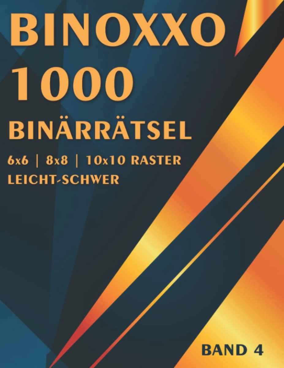 Rätselheft - Binairo puzzels - van eenvoudig tot moeilijk - meer dan 1000 uitdagingen - ShopVlot
