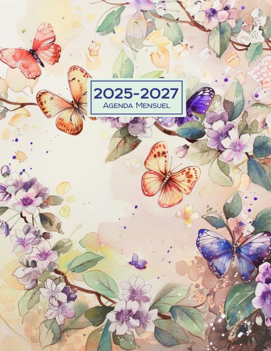 Agenda 2025-2027 - Maandindeling - Duidelijke lay-out - Perfect voor planning - ShopVlot