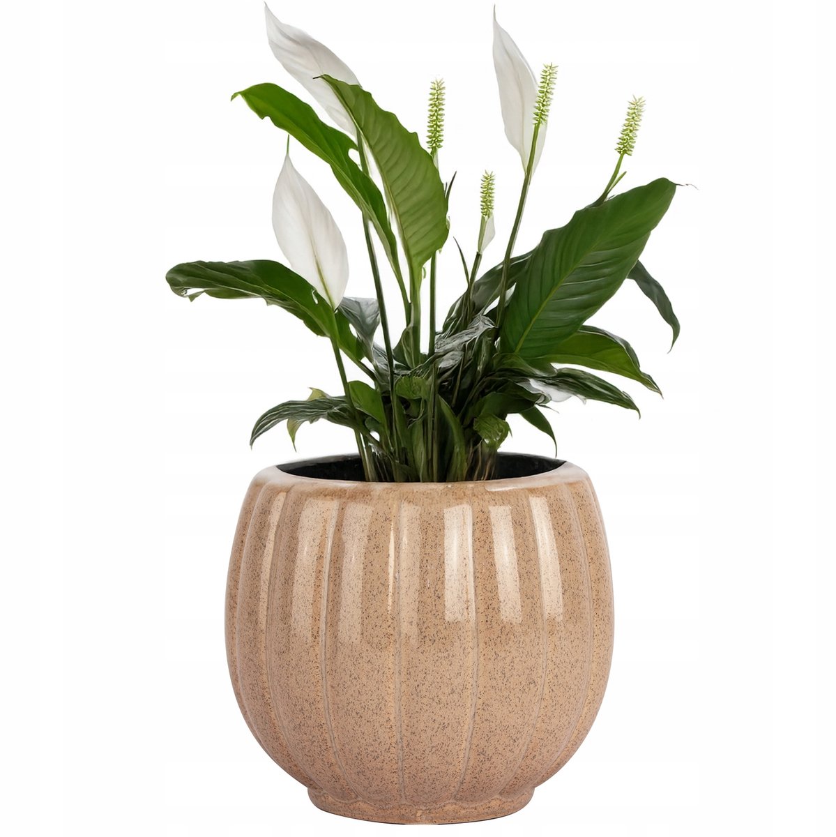 Beige Keramische Pot 13cm - Stijlvol voor Huis & Cadeau