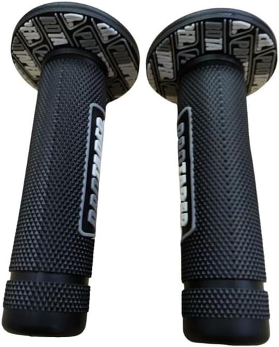 Motorfiets handvatten 7/8' - rubber met gel-oppervlak - perfecte grip voor motocross - ShopVlot