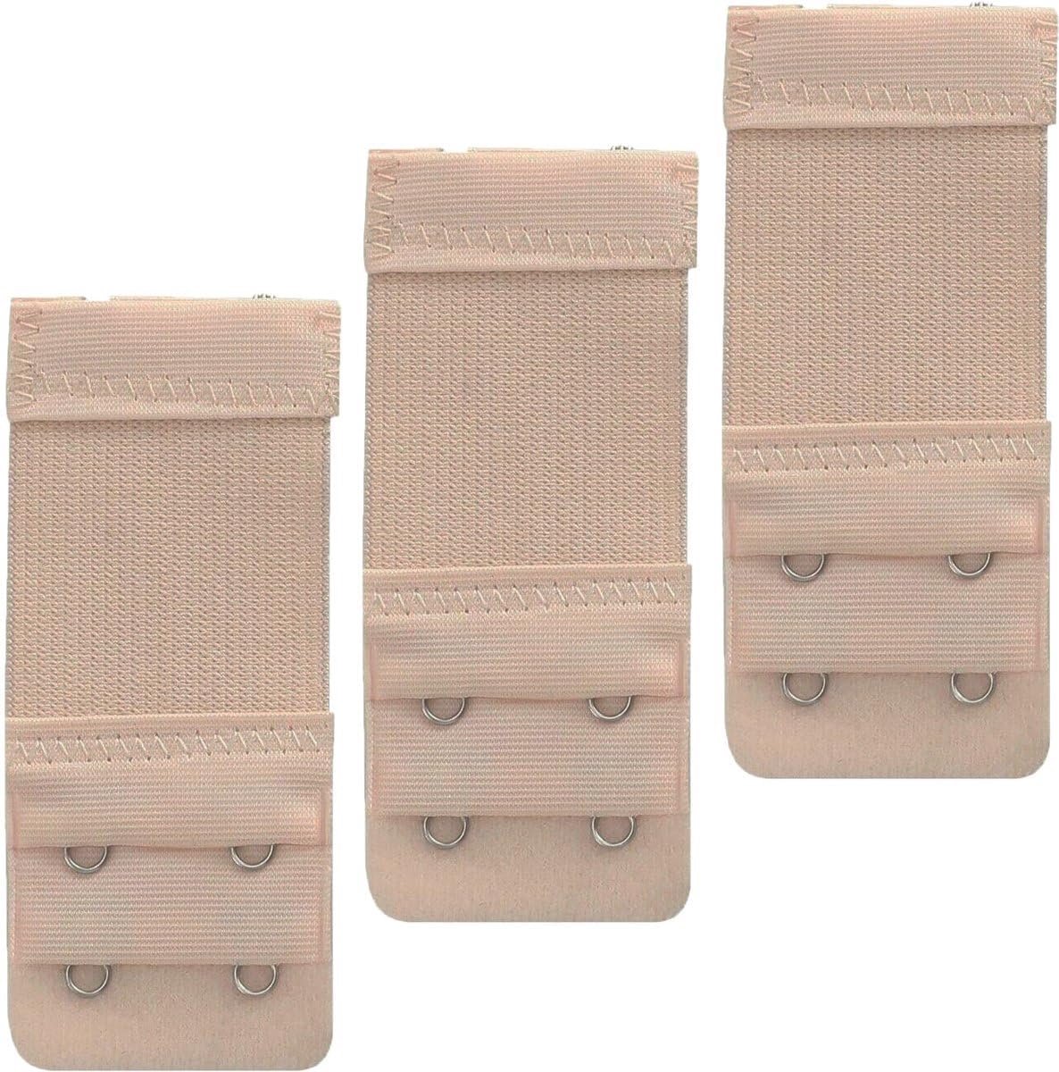 Bh extensie - 2 hoekige - Elastisch - Universeel - Beige - SnelShoppen