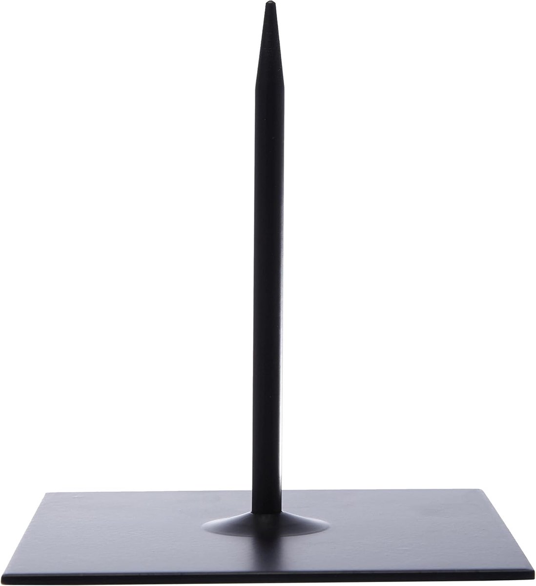 Metalen sokkel zwart, metaal, 12 x 12 x 13 cm
