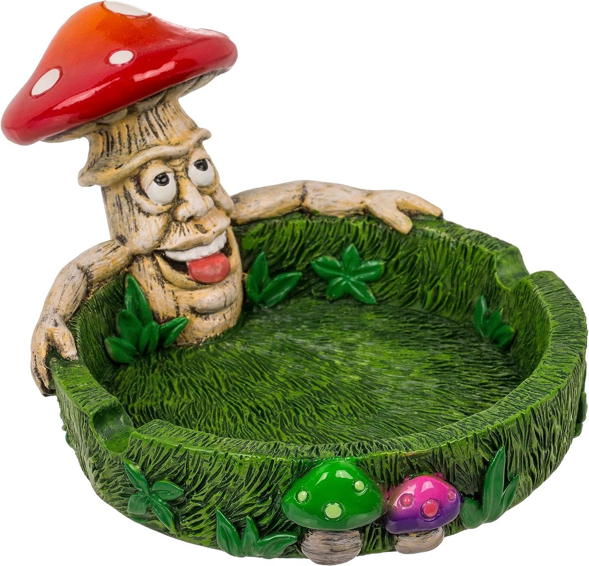 Asbak ashtray smoking horror-asbak (paddenstoel bont stone)