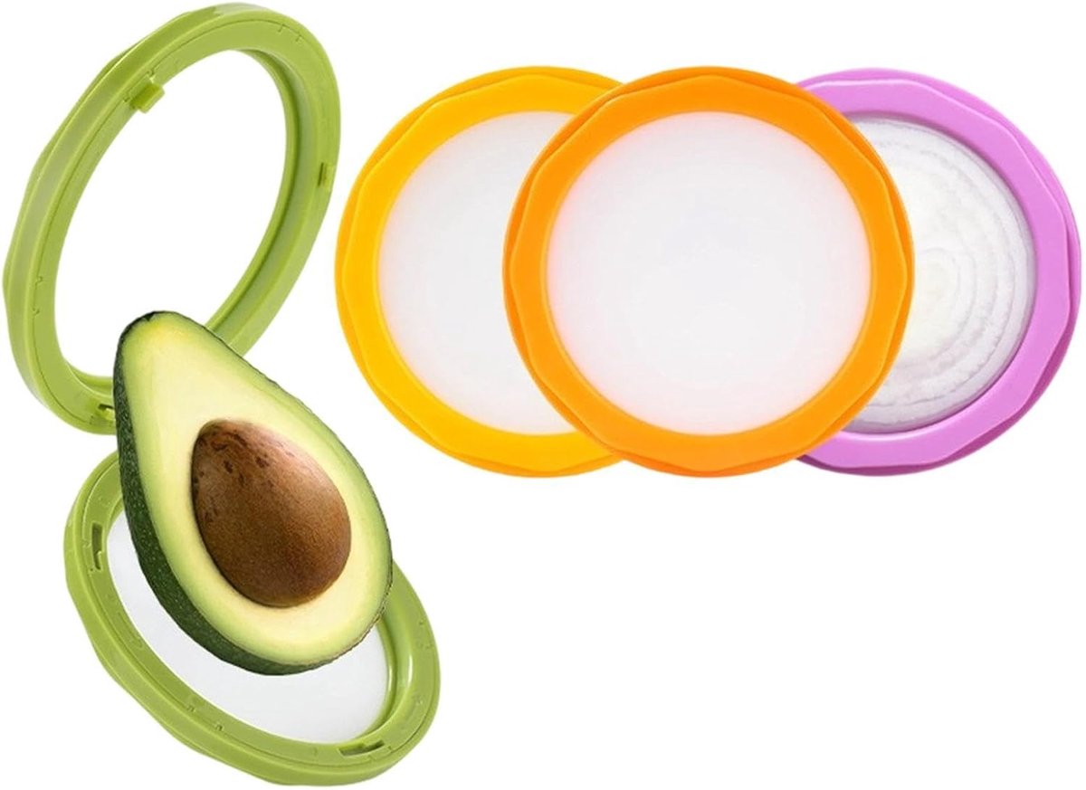 Voedselbewaarders | Lekvrije Uienopbergers | Fruit Bewaardozen - voor Thuis Koelkast Voedsel Groenten Tomaat Aardappel Knoflook Citroen Bessen Salade Maaltijdvoorbereiding