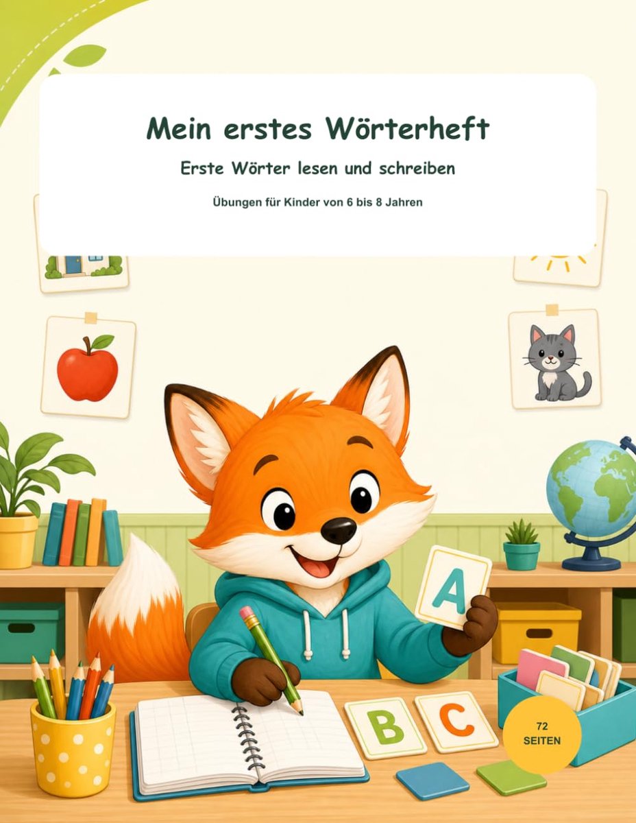 Erstes Wörterheft: Erste Wörter lesen und schreiben – Übungen für Kinder von 6 bis 8 Jahren