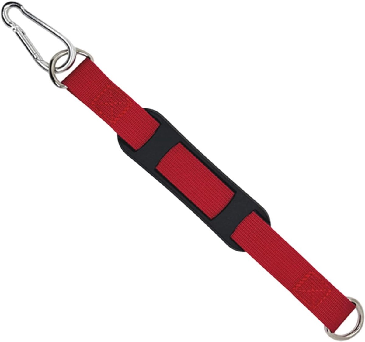 Bokszak Ophangriem - Hangband Trainingszak - Krachtraining Thuis - Stil en Betrouwbaar - Tot 113 kg - Rood