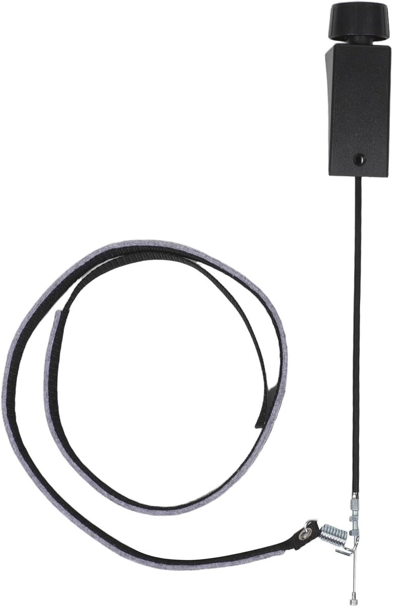 Weerstandsriem Hometrainer - Vliegwielband Vervanging - Indoor Fietstraining - Geluidsarme Training - 110 cm Lengte - Zwart