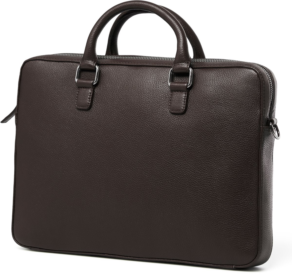 Vancouver | Bruine leren laptoptas