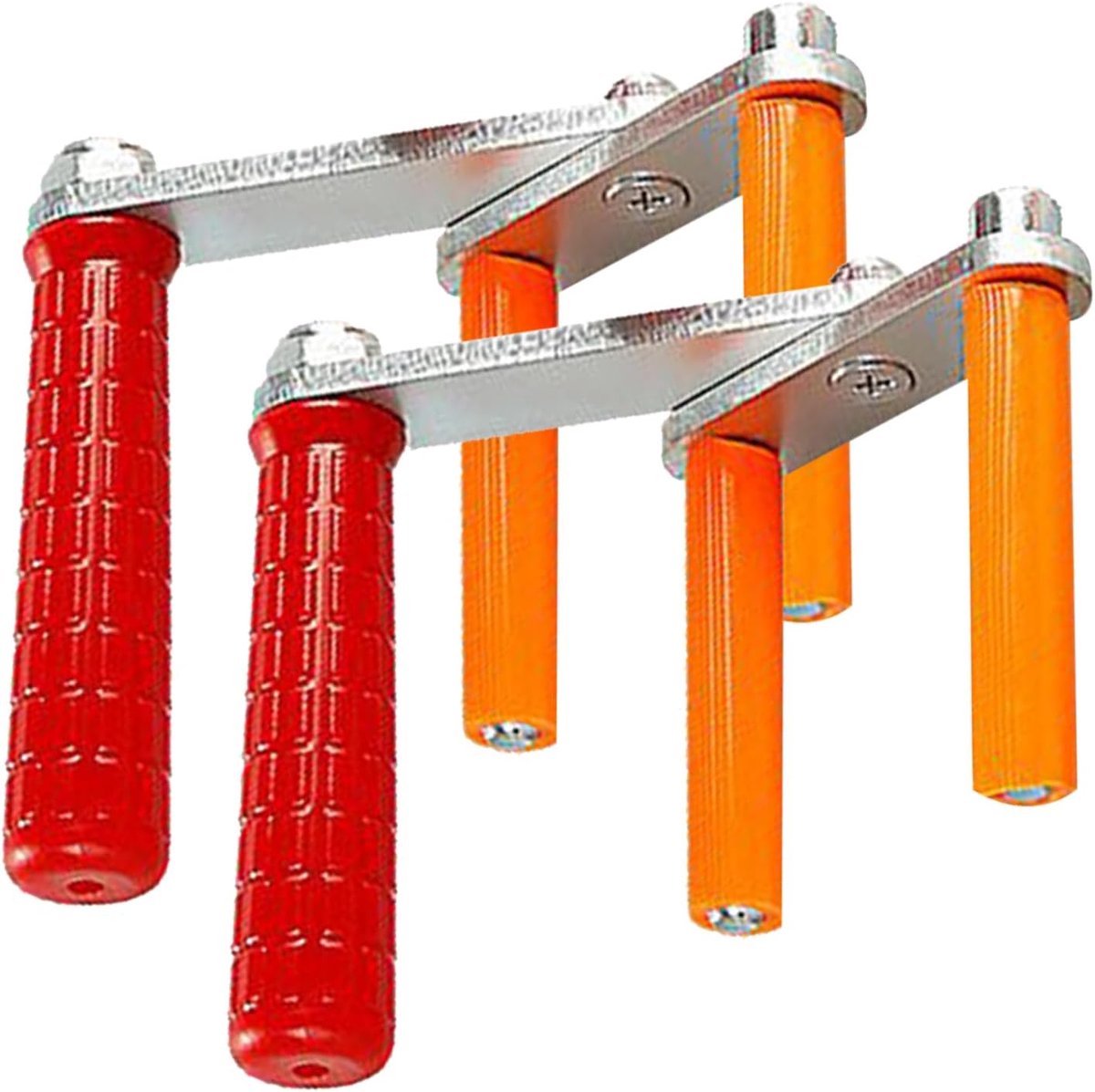 Paneeldrager - Paneel tilgereedschap - Gipsplaten Verplaatsen - Ergonomische Grip - 115 kg draagvermogen - Roodachtig Oranje