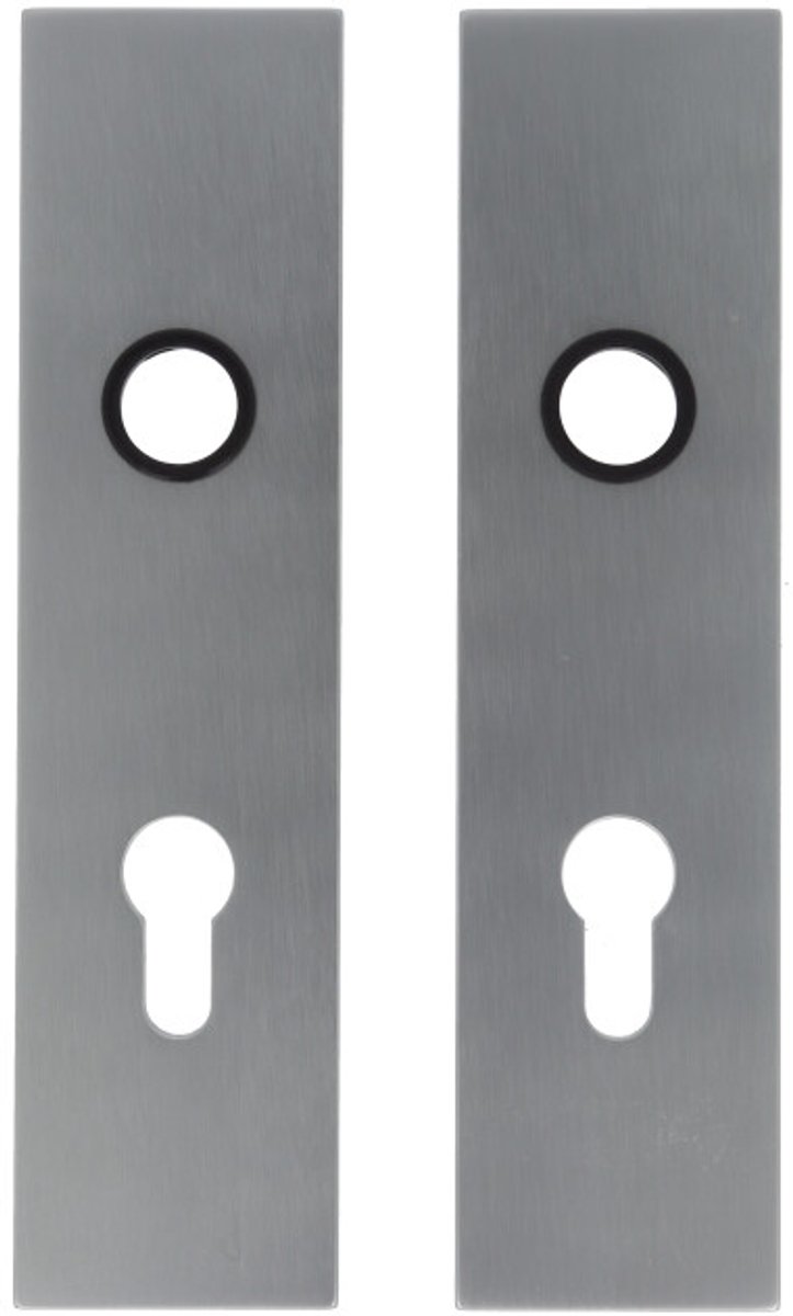 Binnendeurschild Alu. Invisible F1 Pc72