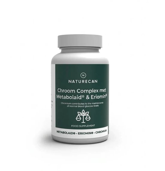 Naturecan Metabolic Support Supplement - 120 Capsules - Met MetabolAid®, Eriomin® & Chroom