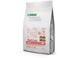 Nature's Protection Superior Care - RODE KAT - alle rassen - volwassen katten - graanvrij met haring - 1,5 kg