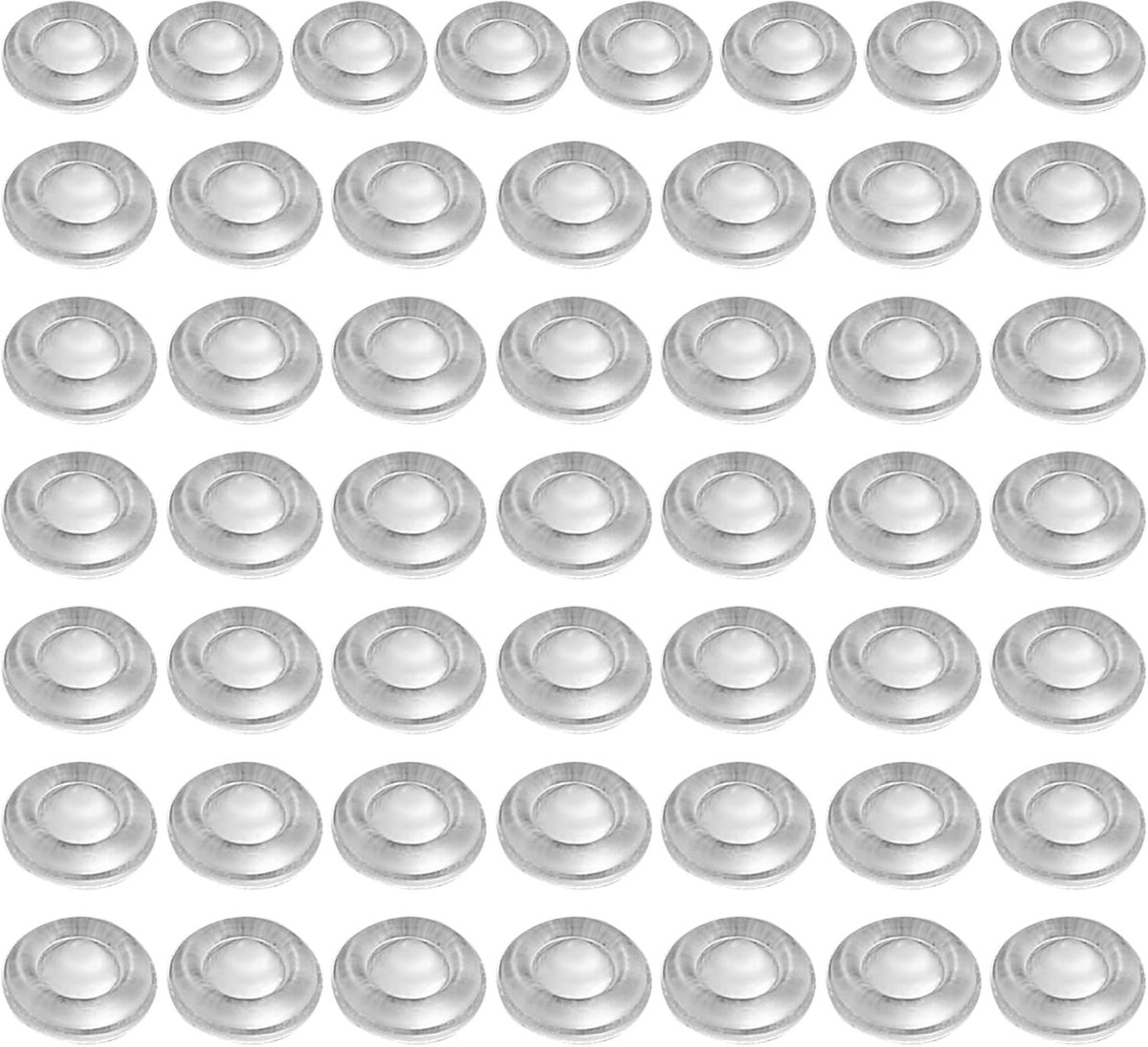 Kast Bumper Pads - Rubberen Stippen - Meubels Beschermen - Zelfklevend Geluiddempend - 50 Stuks - Transparant