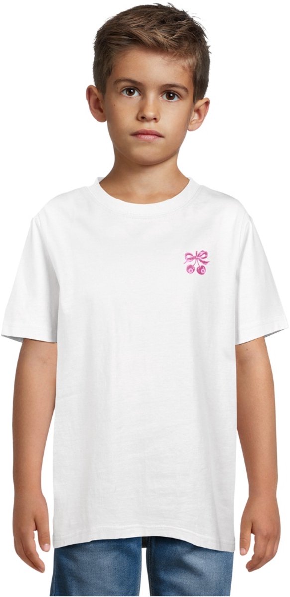 Mister Tee Kids Lucky Girl Syndrome Kinder Tshirt Kids 146/152 Wit