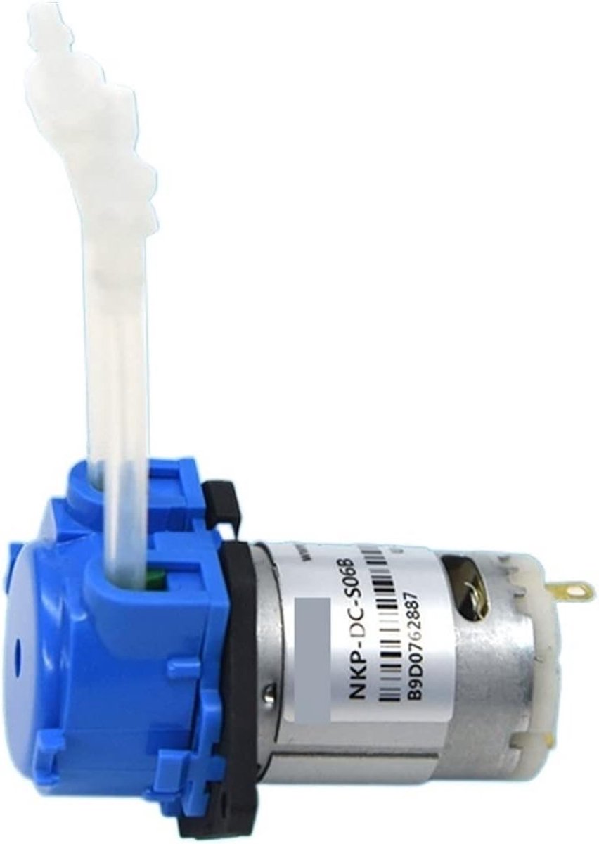 Peristaltische Pomp - Mini Waterpomp - Water Verplaatsen - Zelfaanzuigende Structuur - 12V - Blauw