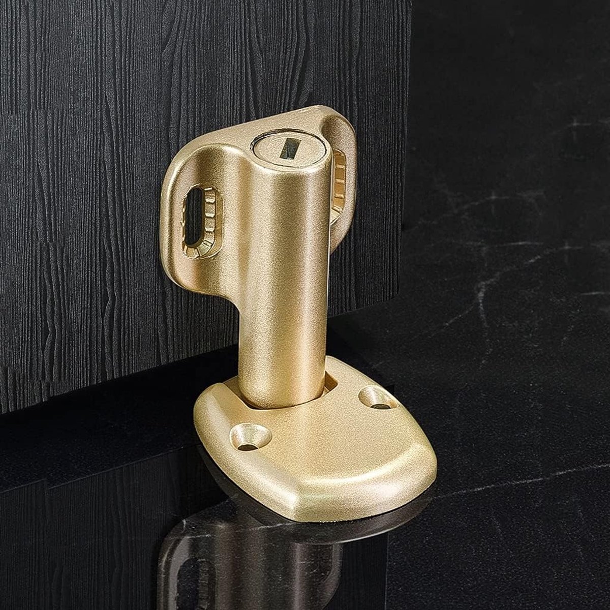 Deurstoppers - Deurvangers - Muren Beschermen - Zinklegering - 1 stuk - Goud