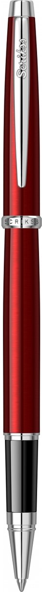 Scrikss Metropolis 800 Rollerpen | Met lak afgewerkte metalen kap en behuizing | Bordeaux
