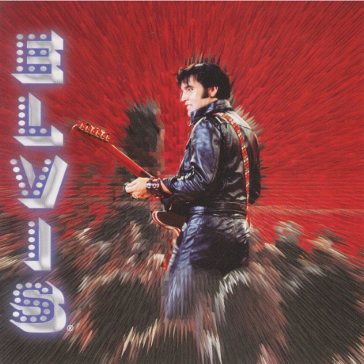 Elvis Presley, groot formaat postkaarten, 4 verschillende