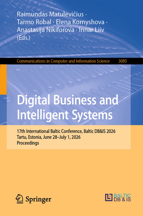 Communications in Computer and Information Science3085- Digi ... - cover