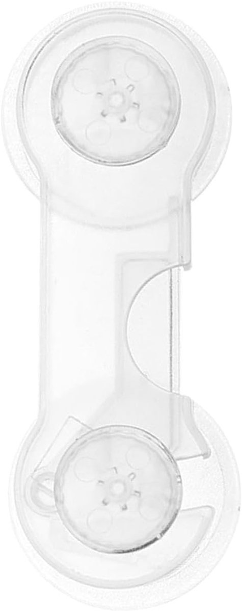 Veilige ladesloten - Kastsloten - Kinderslot - Zelfklevend - 8 x 3.4 cm - Transparant