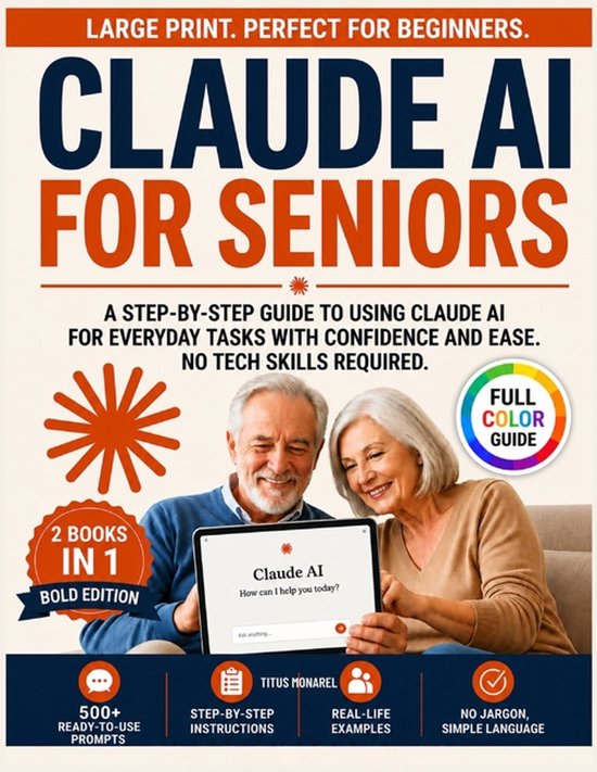 Claude AI for Seniors - cover