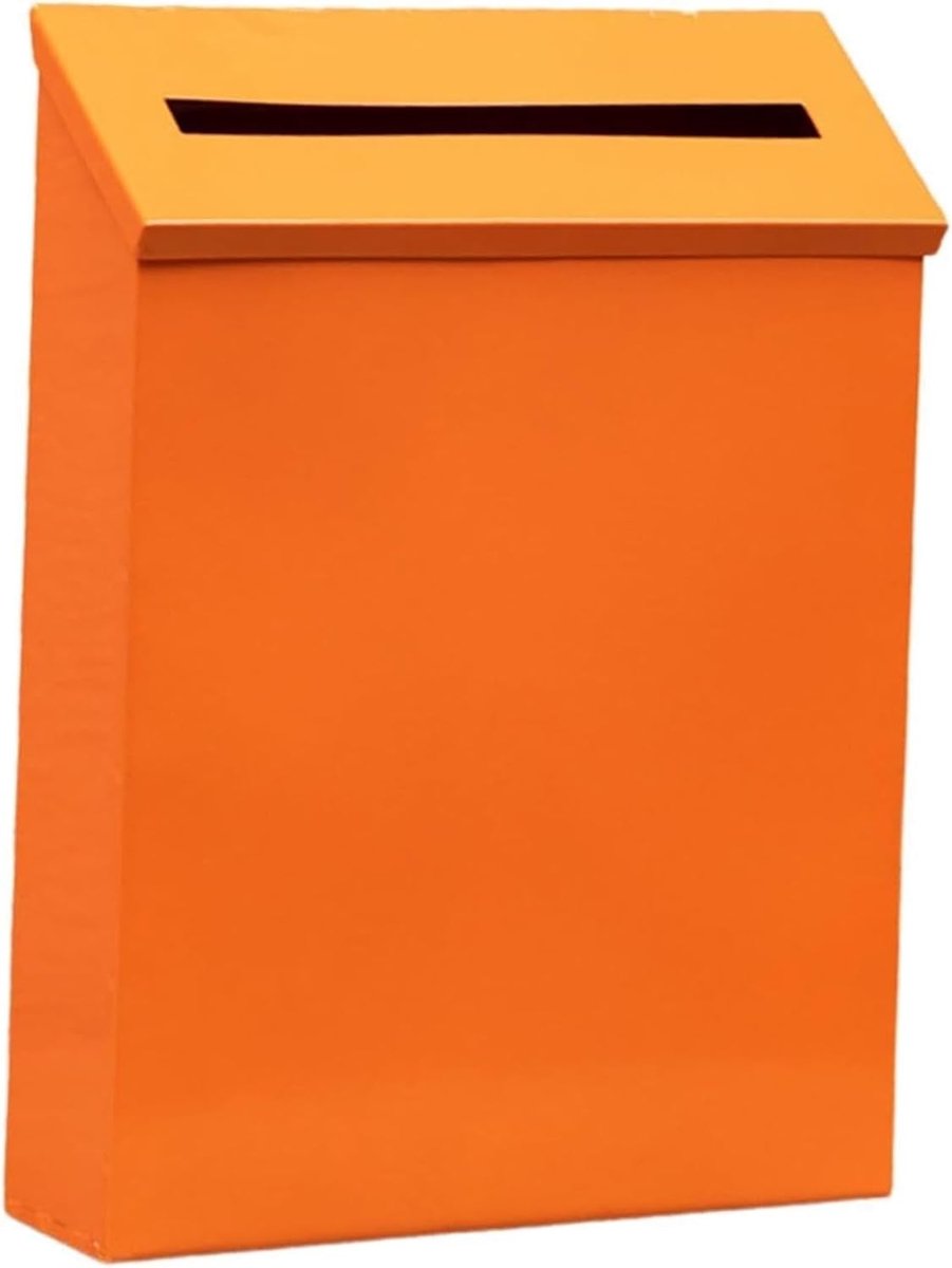 Wandbrievenbus - Brievenpost houder - Post ontvangen - Decoratief en regendicht - Grote capaciteit - Zwart
