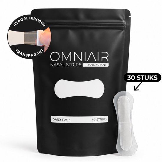 Omniair Neusstrips Daily Transparant