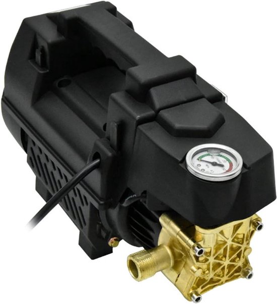 Hogedrukreiniger - Auto Wasmachine Pomp - Auto Reinigen - Koperen Kern Motor - 1800W - Zwart — afbeelding 4