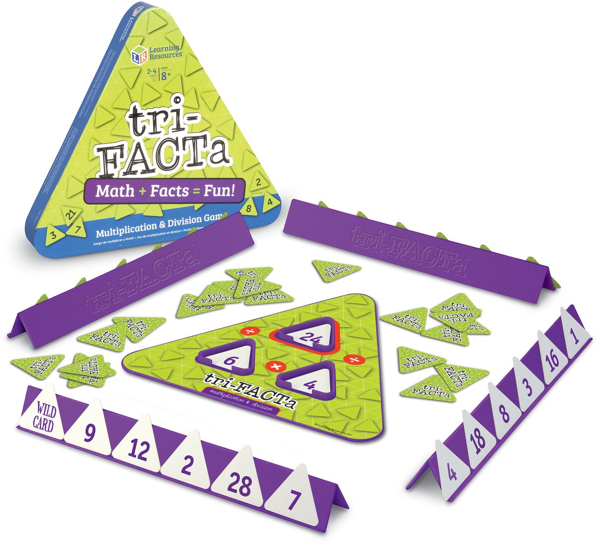 Learning Resources tri-facta vermenigvuldigen & delen (8+) - 8+