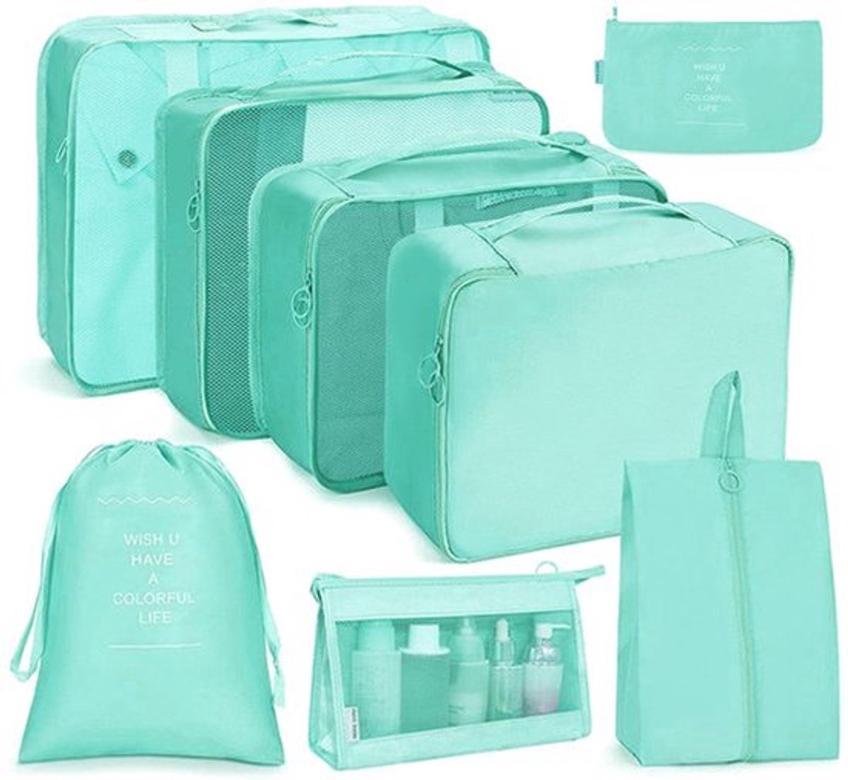 Virtubuy - Koffer Organizers - Packing Cubes - Lichtgewicht en