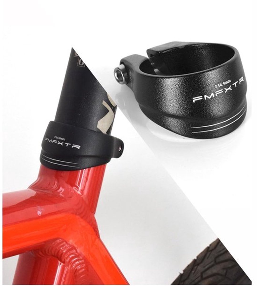 Zeynomax - Fietsonderdelen - Zadelklem voor Fietsen - 31.8 mm en 34.9