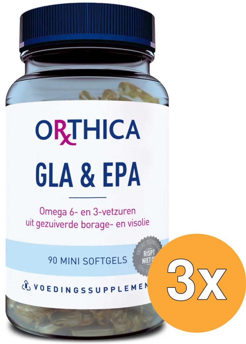 3x Orthica Gla & Epa (90 softgels)