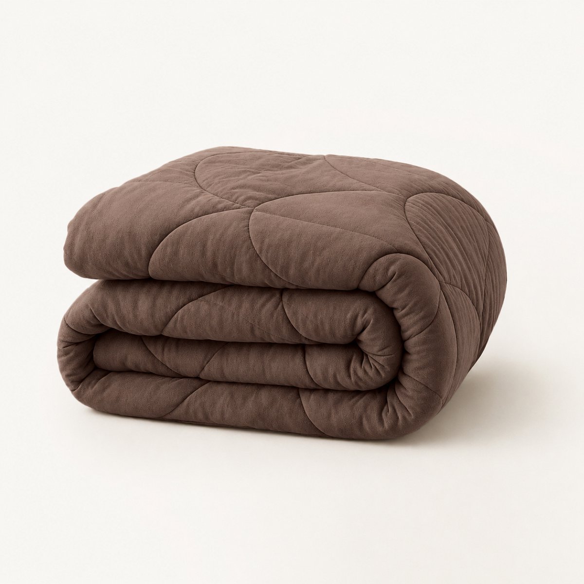 YNOT Dreambed - Velvet Chocolate - 140x200 - Eenpersoonsdekbed - Dekbed Zonder Overtrek - Wasbaar Hoesloos Dekbed - 30 dagen proefslapen - Dekbed met vaste overtrek