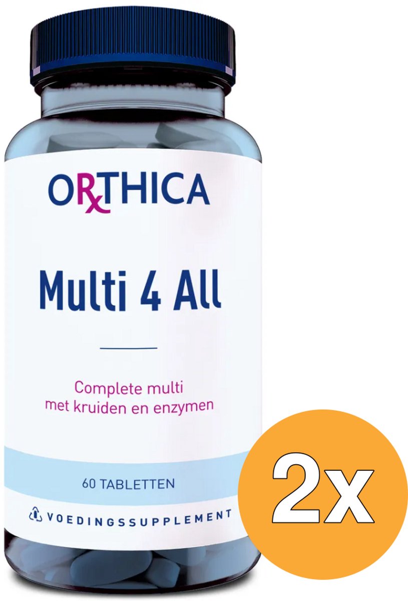 2x Orthica Multi 4 All (60 tabletten)