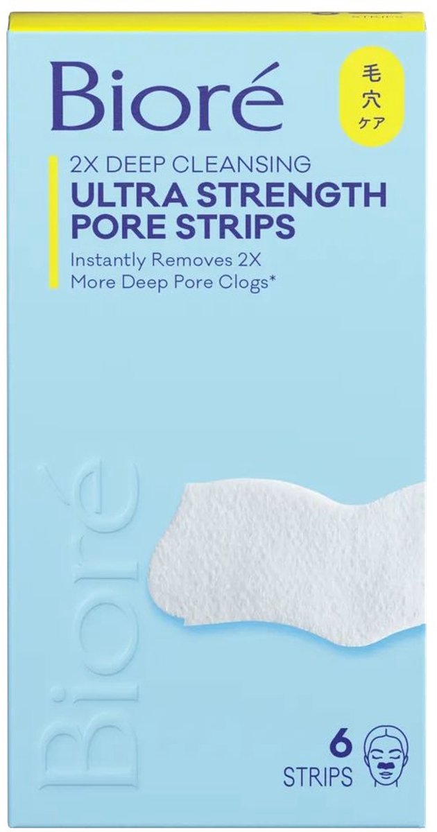 Biore Ultra Strength Pore Strips (6 stuks)