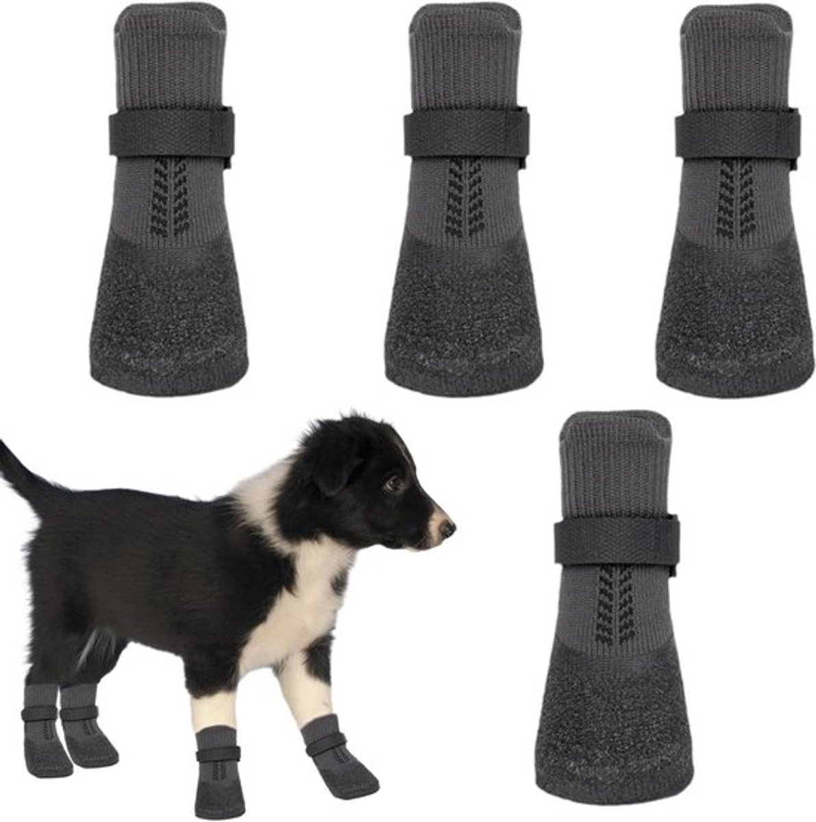 Allecto Plus - Set van 4 - Beschermende Schoentjes voor Huisdieren