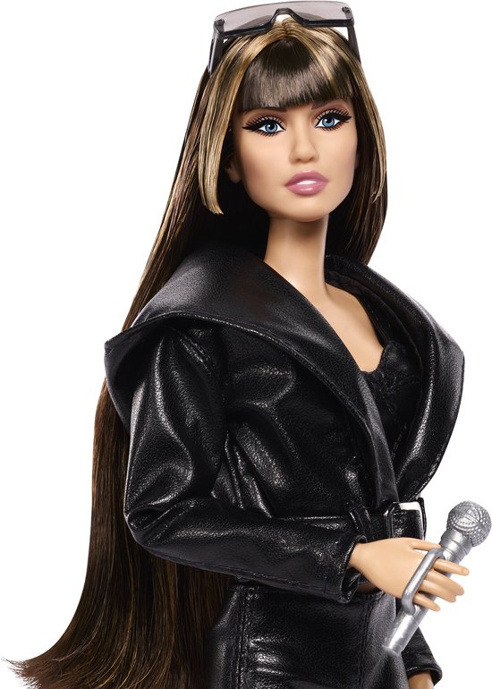 Barbie Signature Miley Cyrus - verzamelpop in 2-delige outfit van kunstleer van Barbie — afbeelding 5