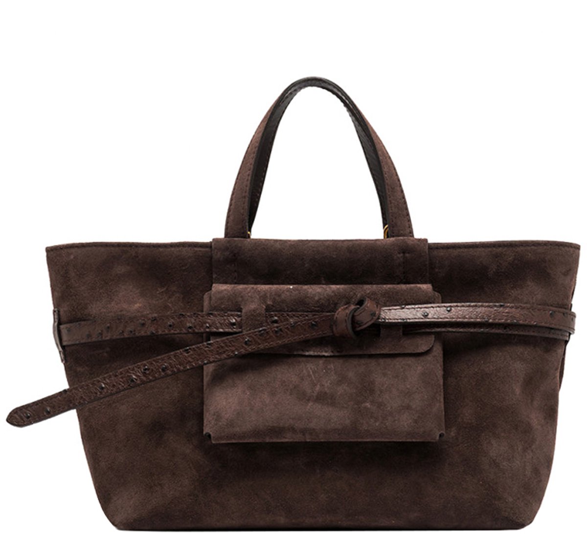 Gianni Chiarini Belty Medium Handtas Dames - Leer - Bruin