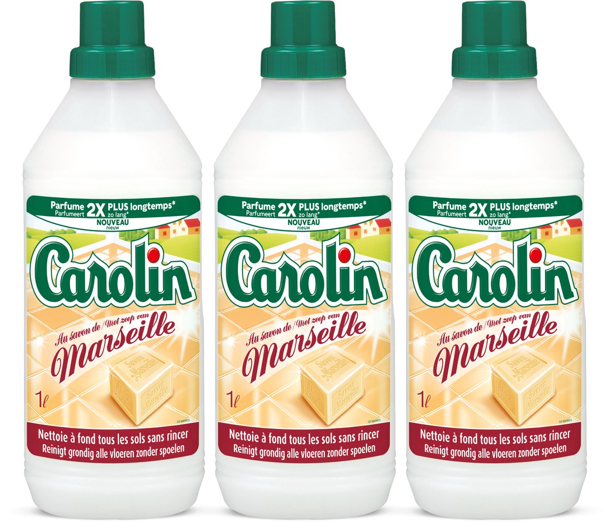 Carolin Vloerreiniger Marseille 3x1L