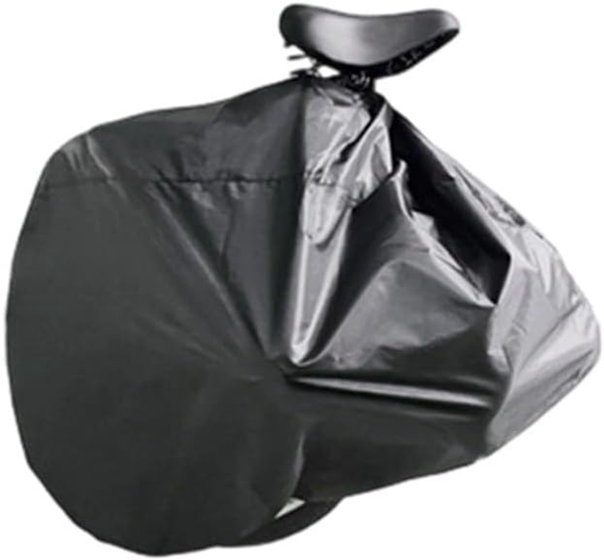 Fiets draagtas - Opbergtas transport - Fiets vervoeren - Waterdicht opvouwbaar - 28 x 10 x 14 cm - Zwart
