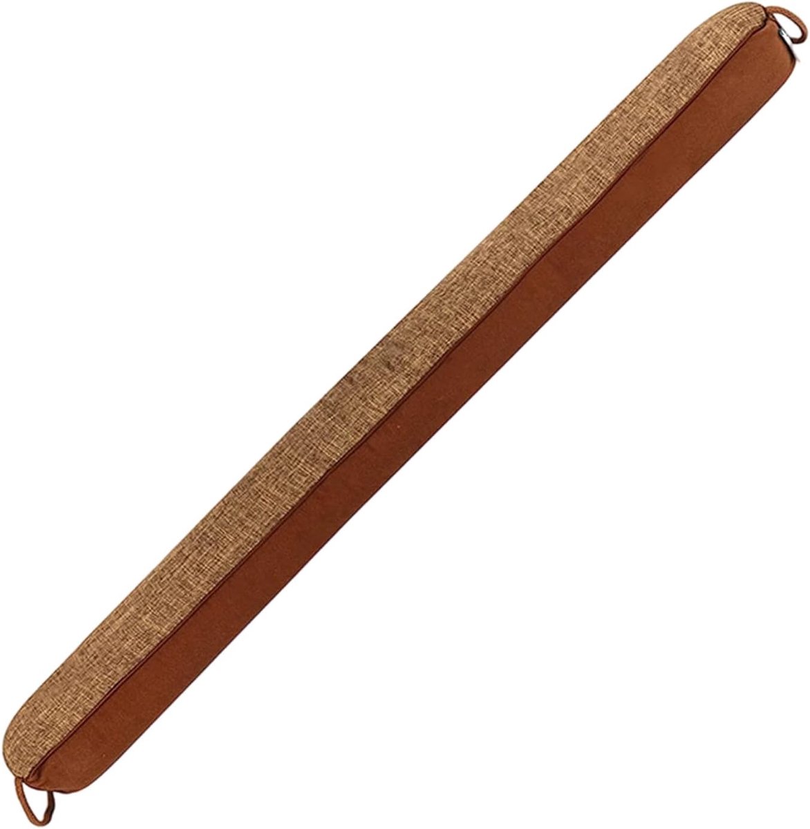 Driehoekige Deurstopper - Tochtstrip Verzwaard - Energie Besparen - Driehoekig Ontwerp - 92 cm - Khaki