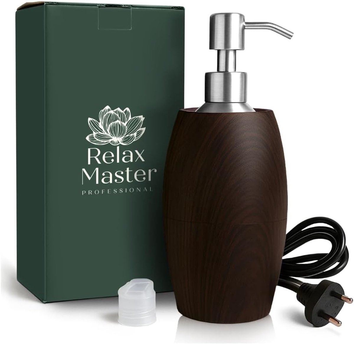 Massage Olie Verwarmer - Hout-look Design - Professionele Olieverwarmer - Stabiele Temperatuur van 60 °C - Voor Massagesalons en Spa