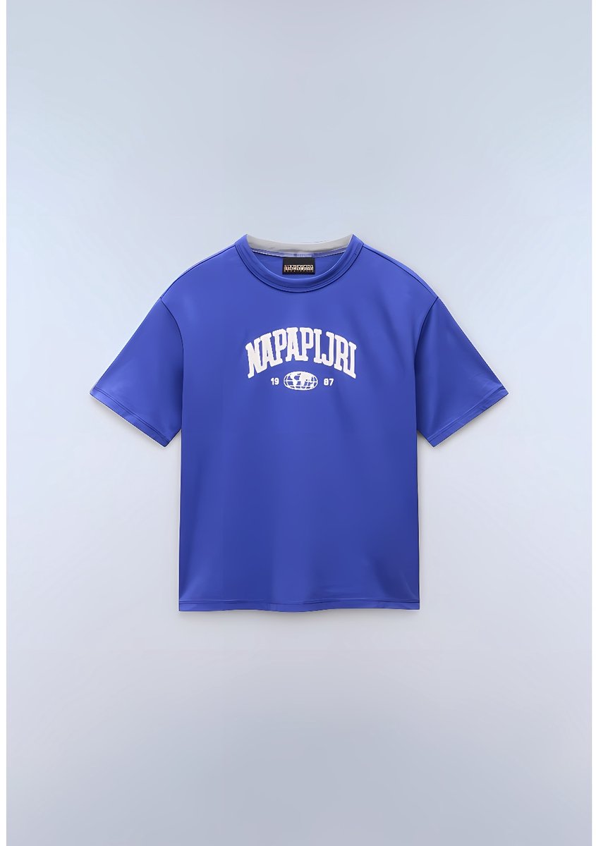 Napapijri kinder-T-shirt K S-Inot Ss NP0A891F koningsblauw B3B-158-164