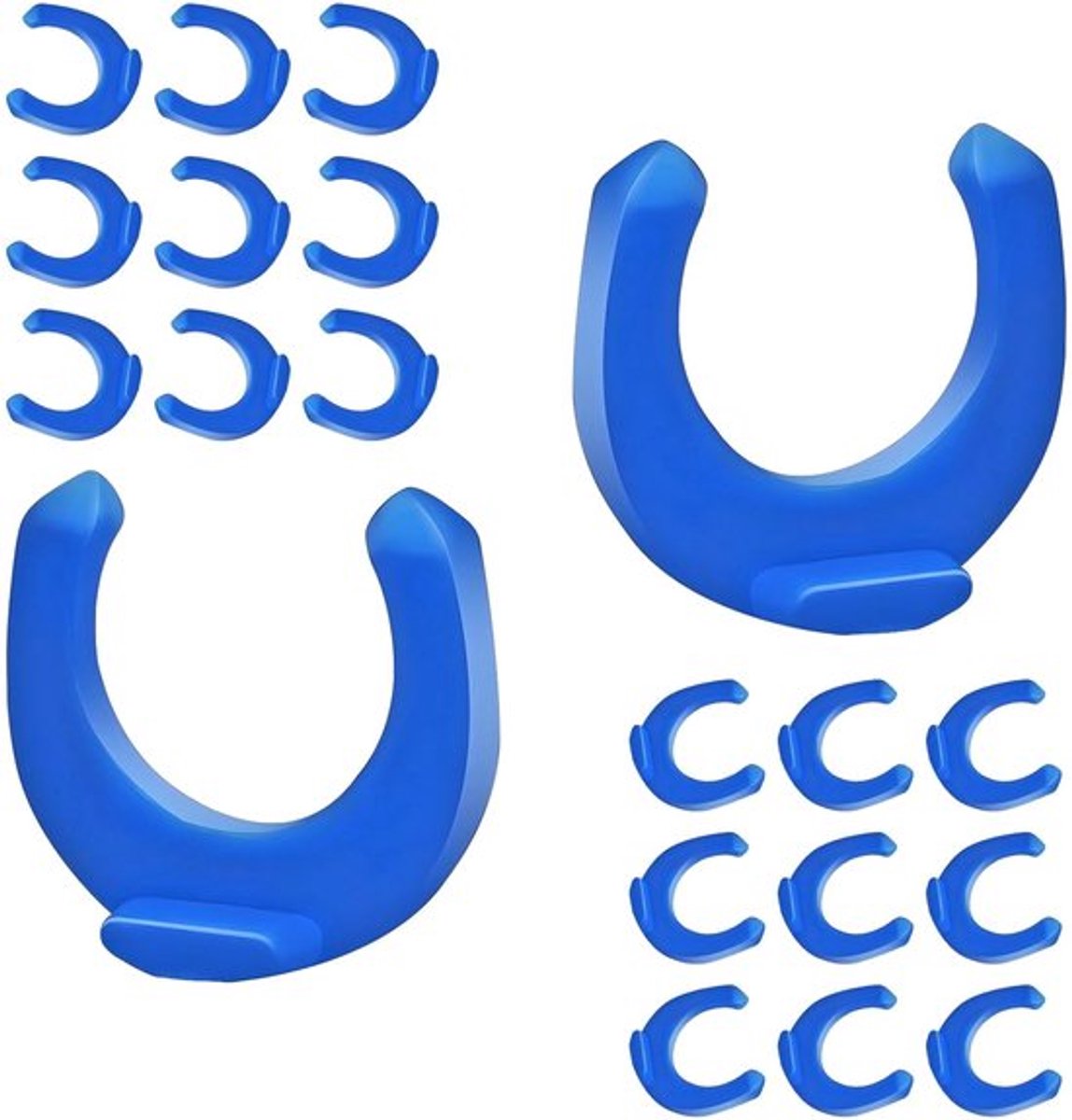 20 pc. 1/4 inch locking clips voor waterfilter systemen